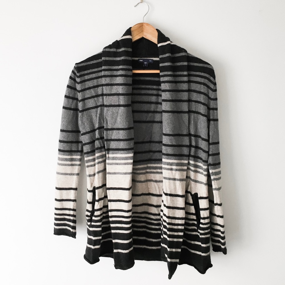GAP Striped Cardigan